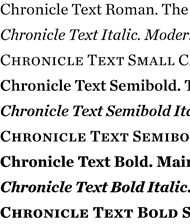 Chronicle Text Basic